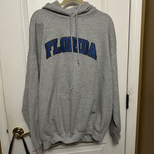 Florida Gators Hoodie Men's XL Gray Pullover University of Florida Size Standard